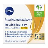 Nivea Anti-aging + Revitaliserende dagcrème SPF15 55+, 50ml