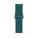Apple Leather Loop M Smartwatch Band Groen Leer 42/44/45/49 mm