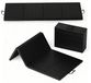 StarTech Gymnastiekmat - Opvouwbare trainingsmat - 183 x 91 cm - 5 cm dik EPE-schuim - 4 segmenten - Antislip - Draaghandgrepen - Zwart