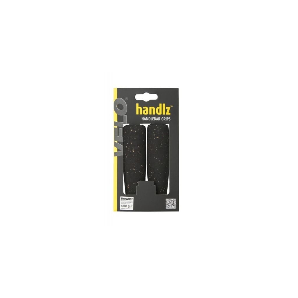 Velo Handvat Kurk 125 mm Zwart Bruin Per Paar