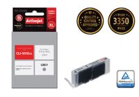 Activejet ACC-551GN Cartouche d'encre Gris (Remplacement Canon CLI-551G)