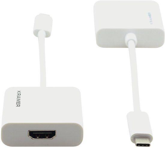 Kramer Electronics USB-C to HDMI Adapter 0.17m White