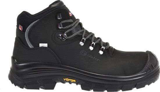 Sixton Stelvio Werkschoenen Outdry Primaloft Zwart Hoog S3
