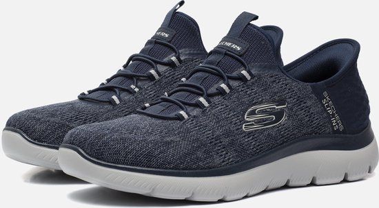 Skechers Summits - Key Pace Heren Instappers - Navy - Maat 44