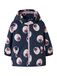 NAME IT Tussenjas 'NMFMAXI' lichtblauw / donkerblauw / pitaja roze / wit