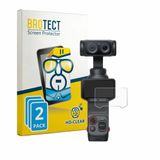 BROTECT - Screenprotector voor Insta360 Luna Ultra - Folie Beschermfolie transparant 2 Stuks