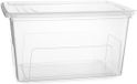 PLASTICFORTE Opslagbox Easy met deksel - 34 Liter - Transparant - Kunststof