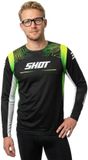 Shot Race Gear Contact Apex Trui Met Lange Mouwen Zwart 3XL Man