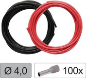 Quadrios 25CW130 Enkele ader LiFY 4.0 mm² Rood, Zwart 1 set(s)