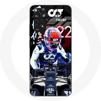 Maniacase Hoesje voor Xiaomi Redmi Note 11S 4G Formule 1 Yuki Tsunoda Japanse F1 coureur