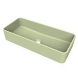 Arcqua Case Opbouw Waskom Rechthoek 60x26 Mat Pastel Groen