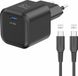 Swissten GaN 35W Oplader met USB-C Kabel