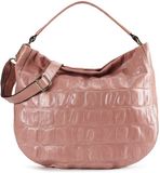 Abro Mia Schoudertas Leder 35 cm - Dames - roze