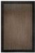 Storesdeco Tapis en vinyle de qualité supérieure, antidérapant, intérieur/extérieur – Taupe-noir, 60 x 200 cm