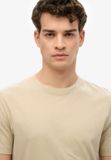 Superdry Classic Essential T-shirt Heren Stone Wash Taupe Brown XL