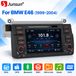 BMW E46 Autoradio – CarPlay, Android, GPS-navigatie, wifi, Bluetooth, cd/dvd, stuurwielbediening (SWC), 2 Go + 32 Go