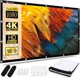 Merkloos UpLiving Projectiedoek | 100 inch | 16:9 | Mobiel Projectiescherm | Beamerscherm