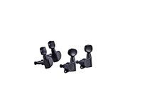 ORTEGA Ukelele stemmechanica-set, The Cast, zwarte knoppen, gl. zwart (OTMUKDC-GB)