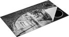 Chefcare Inductie Beschermer Gracht in Utrecht onder de Brug - Zwart Wit - 95x55 cm
