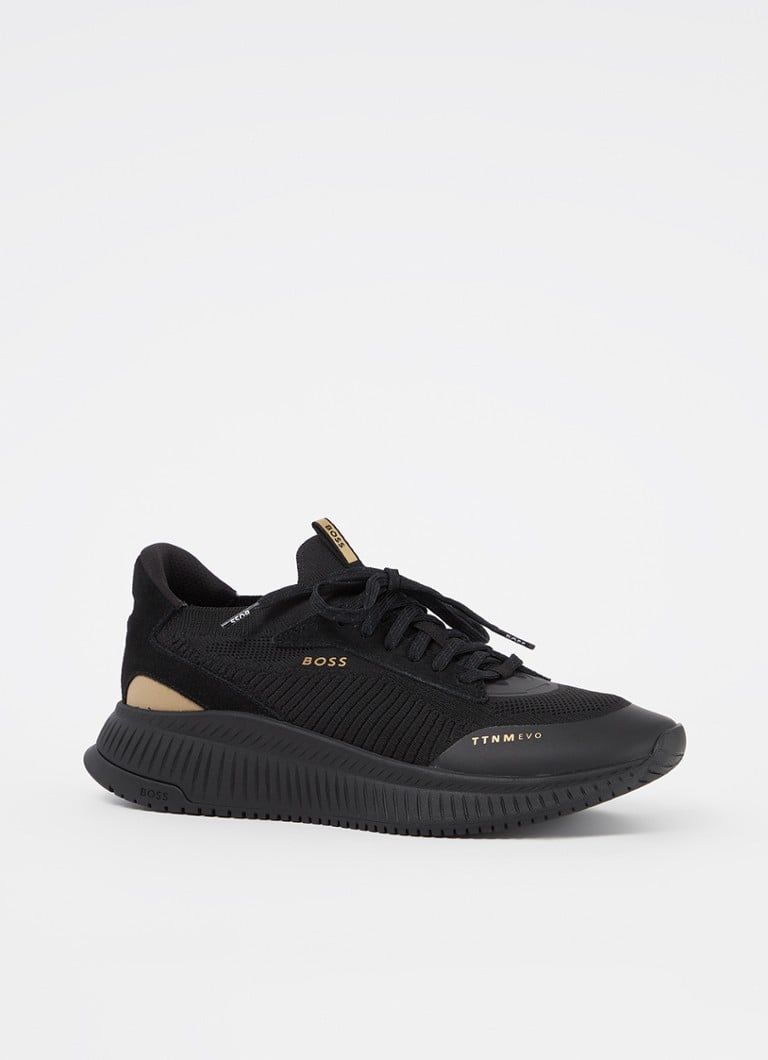 HUGO BOSS TTNM Evo Slon sneaker with suede details