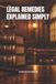LEGAL Independently Published Legal Remedies Explained Simply Paperback