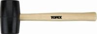 TOPEX Rubber Hamer - 450 gr