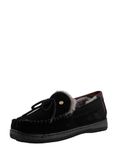 Warmbat Koala Women Suede Dames Sloffen - Zwart - Maat 39