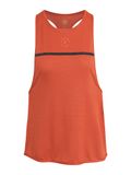 GOLD'S GYM APPAREL Sporttop geel / rood / zwart