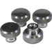 Hammond Electronics 1421C Vleugelmoer Aluminium Naturel 4 stuk(s)