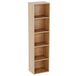 Vida Designs Oxford 5 Tier Kubus Boekenkast, Eiken Houten Rekken Display Opbergunit Kantoor Woonkamer Meubels