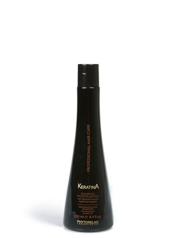 Phytorelax Keratin Repair Shampoo - 250ml - Voor Beschadigd Haar - Vrouwen
