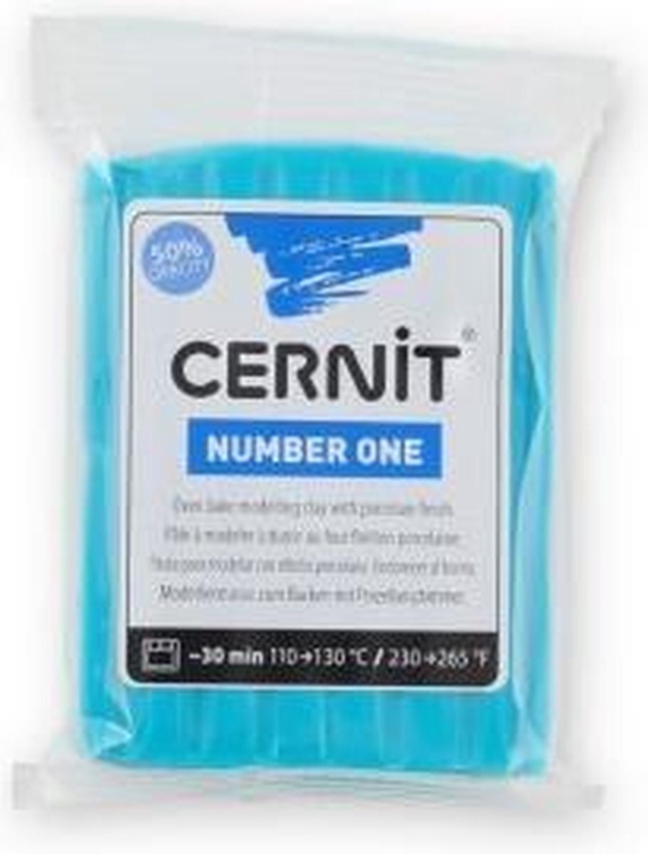 Cernit klei Turquise nr 280 - 56gr