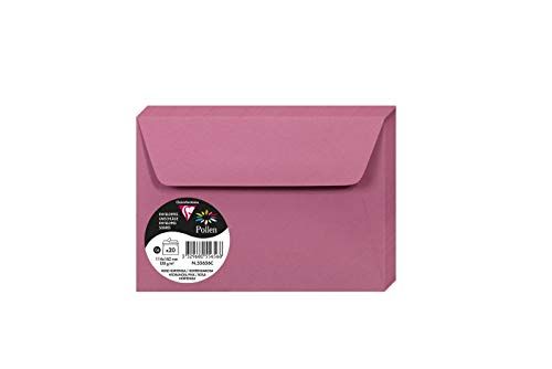 Clairefontaine 55656C - Pakket van 20 Zelfklevende Enveloppen 11,4x16,2cm