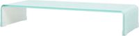 vidaXL Tv-meubel/monitorverhoger 70x30x13 cm glas groen