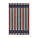 Scandi Living Tapis en laine Aisles Vert, 170x240 cm