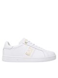 Ea7 Emporio Armani Lage sneakers 7x000332_af10848 Wit/Goud Leer Unisex Volwassenen EU 45 1/3