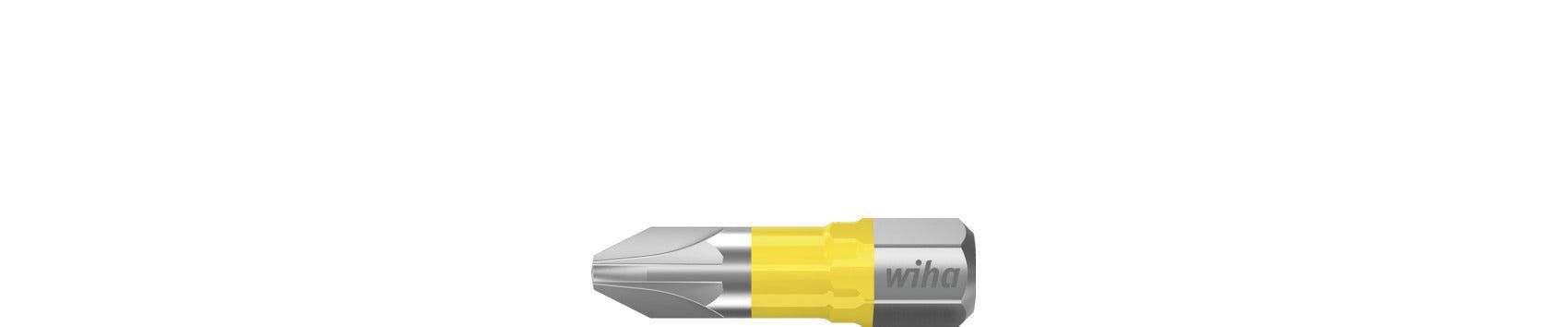 Wiha Bitset Y-bit 25mm (¼?) Pozidriv (PZ2) VE=5 - 41589