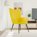 Maison Exclusive fauteuil tissu jaune moutarde