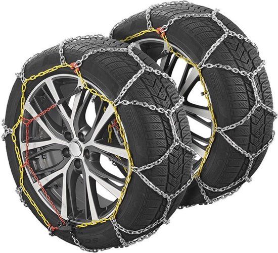 ProPlus Sneeuwkettingen - KNR260 - 16 mm stalen schakels - Önorm Keurmerk - Veiligheid - Winter Auto - Banden - Inclusief reparatieschakels en koffer - Set van 2