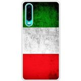 P30 Drapeau Italie Bedrukt siliconen hoesje