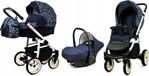 BabyLux® Color Lux | 3in1 poussette | Forest Deer | poussette combinée | ensemble de poussette | vert
