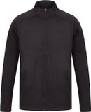 Finden + Hales IMBRETEX SAS Unisex Tracksuit-top met ritssluiting Black - L