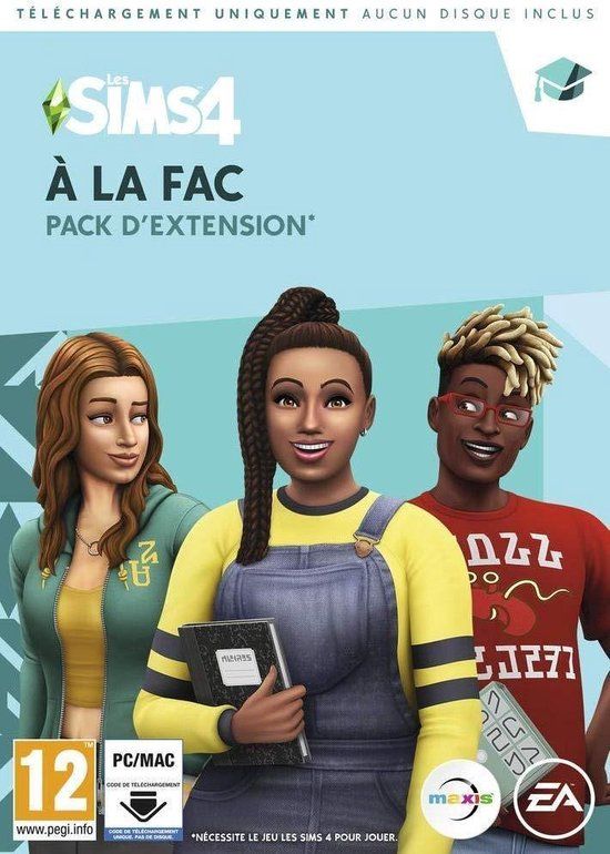 Electronic Arts Les Sims 4: A La Fac - PC/Mac Basic + Add-on Frans