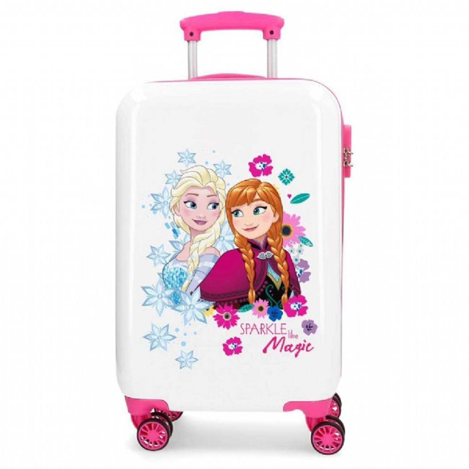 Disney frozen trolley koffer sparkle magic 55 cm 4 w