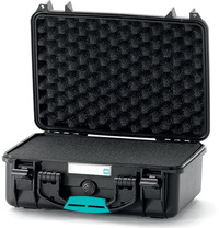 HPRC 2400 Case with Pick 'n' Pluck Foam - Black/Blue Bassano