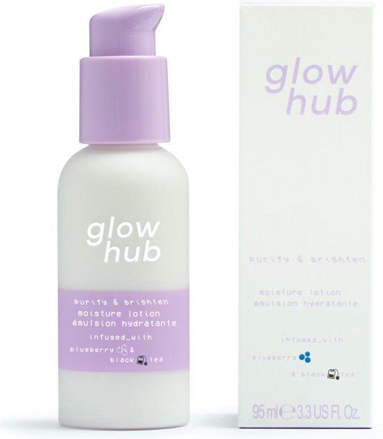 Glow Hub Purify & Brighten Moisture Lotion 95ml - Dagcrème