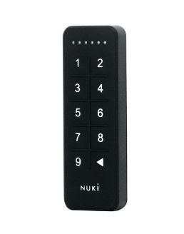Nuki Keypad Smart Lock - Slimme Deuropener met Toegangscode - Zwart