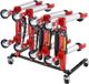 Vevor Auto Dolly Rack Hydraulische Trolley Jack Stand Organizer 4-Dolly