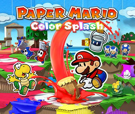 Nintendo Paper Mario: Color Splash - Wii U