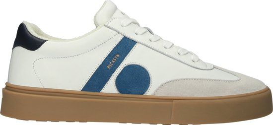Blackstone QUARTZ AUDEN - EG554 White Blue - Sneaker (low) - Heren - White - Maat: 46